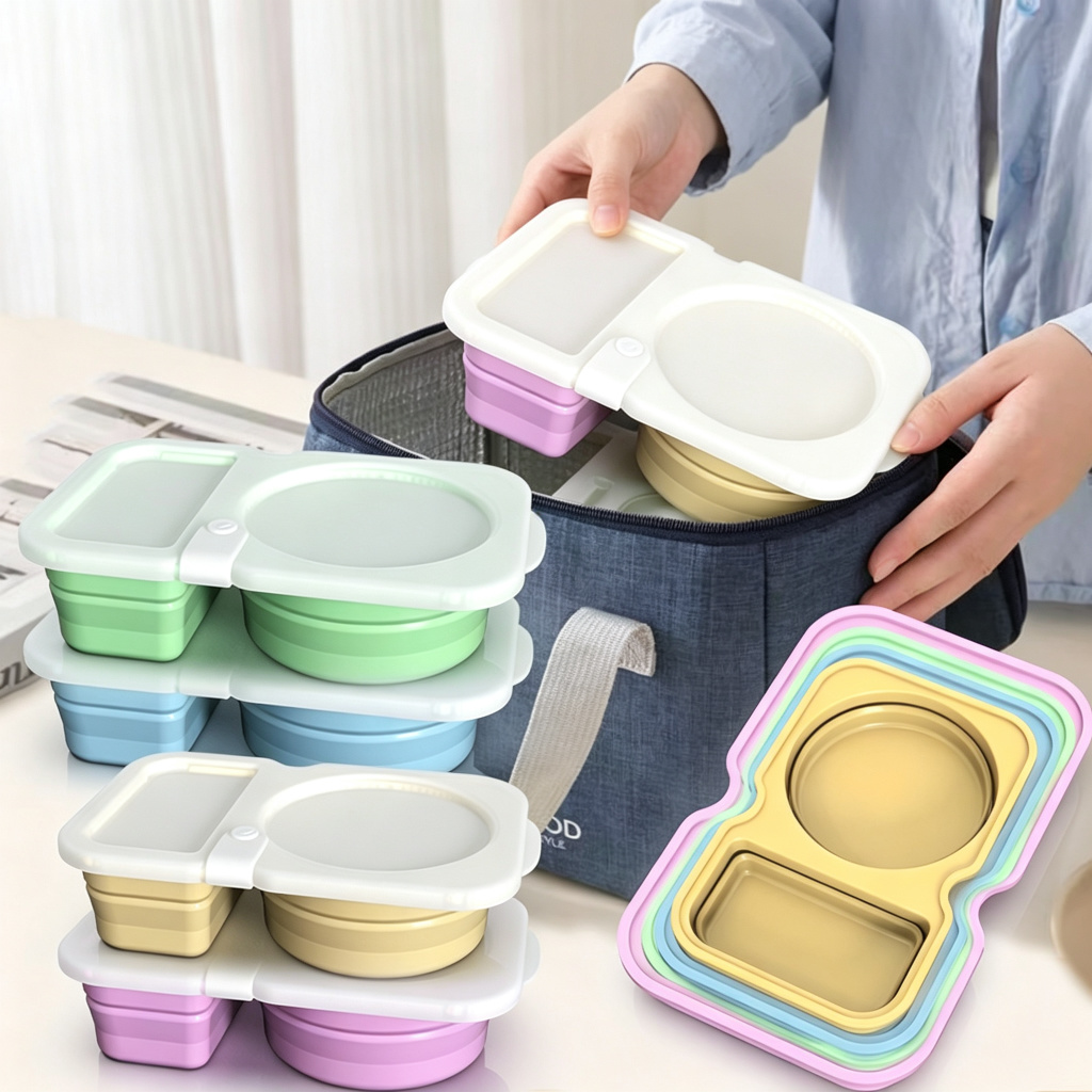 Silicone Spice Box Seasoning Container Set