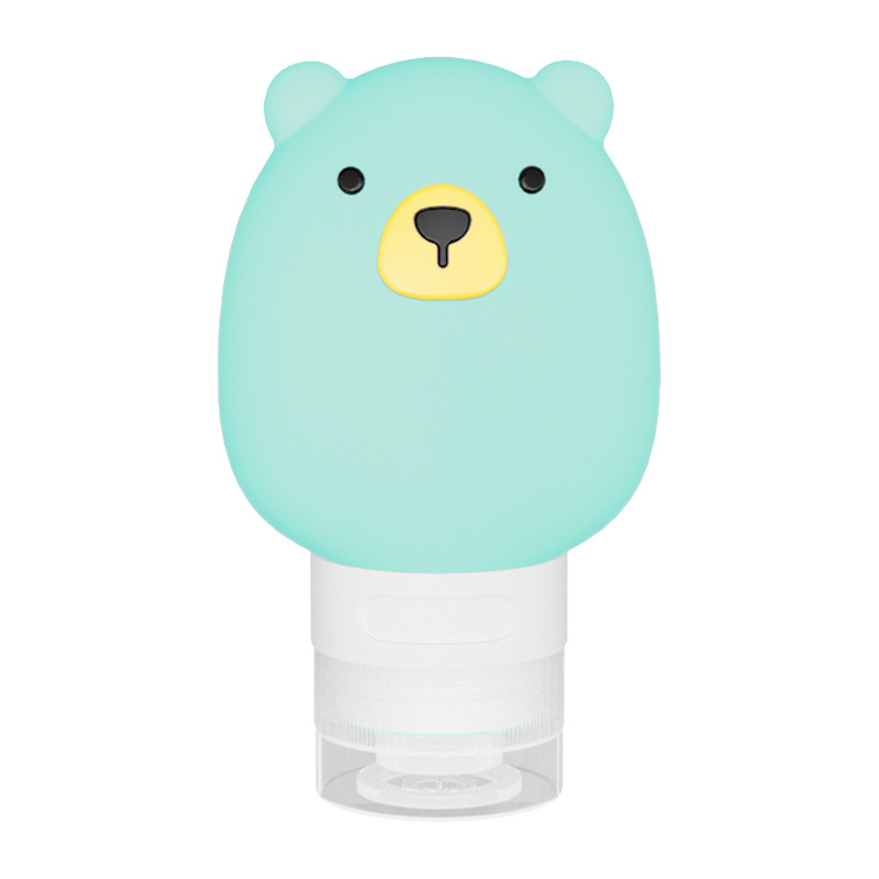 Bear Shape Silicone Travel Bottle for Kids