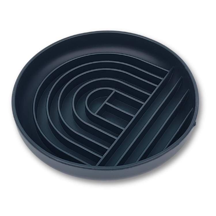 Rainbow Silicone Slow Feeder Bowl for Dogs and Cats